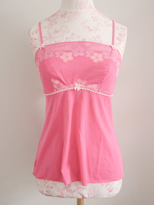 raspberry sorbet camisole