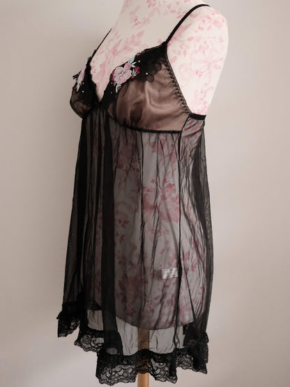 dark chocolate truffle slip