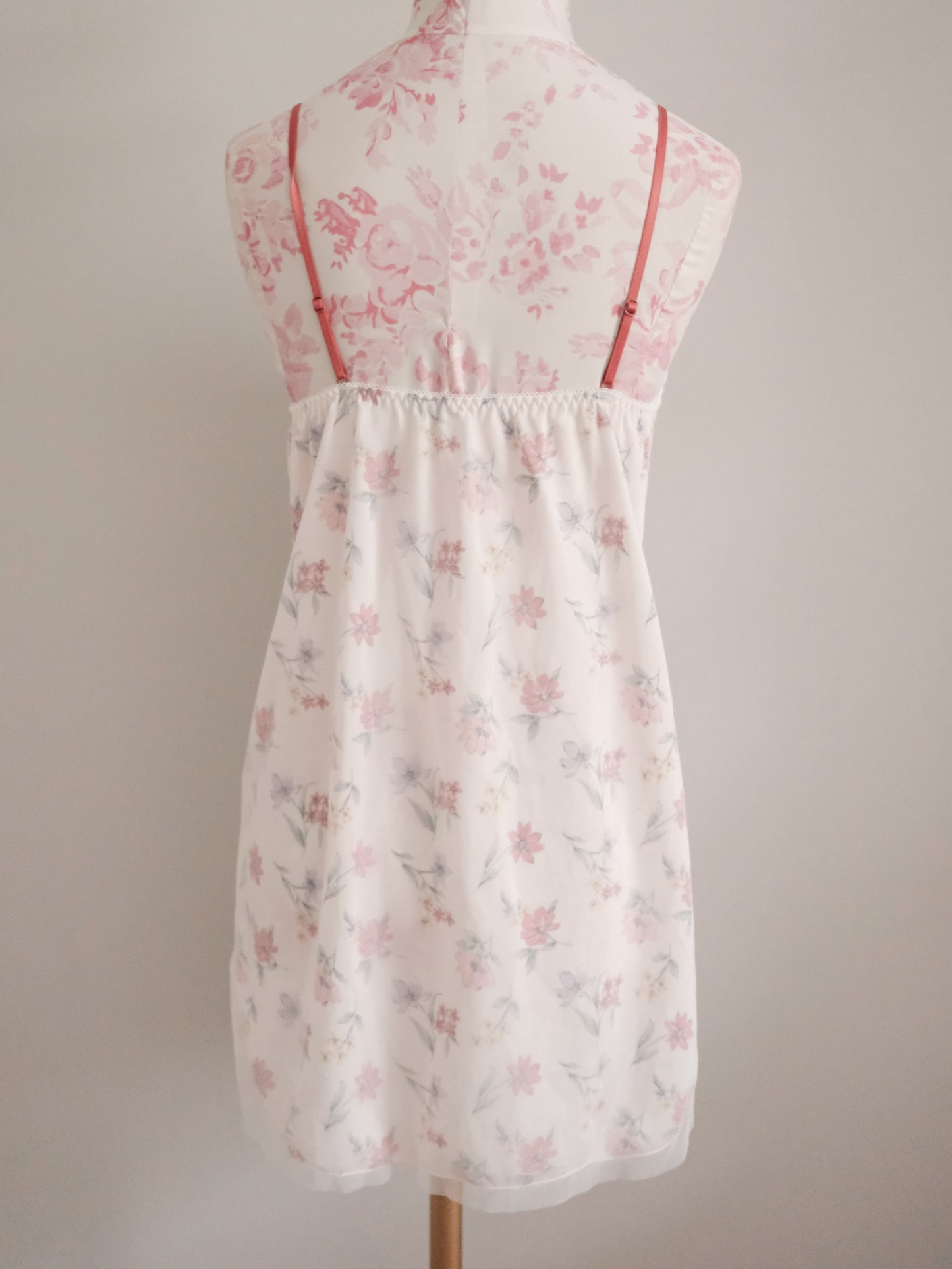 coconut floral sorbet slip