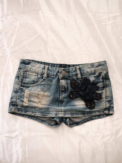 midnight corsage bunny skort