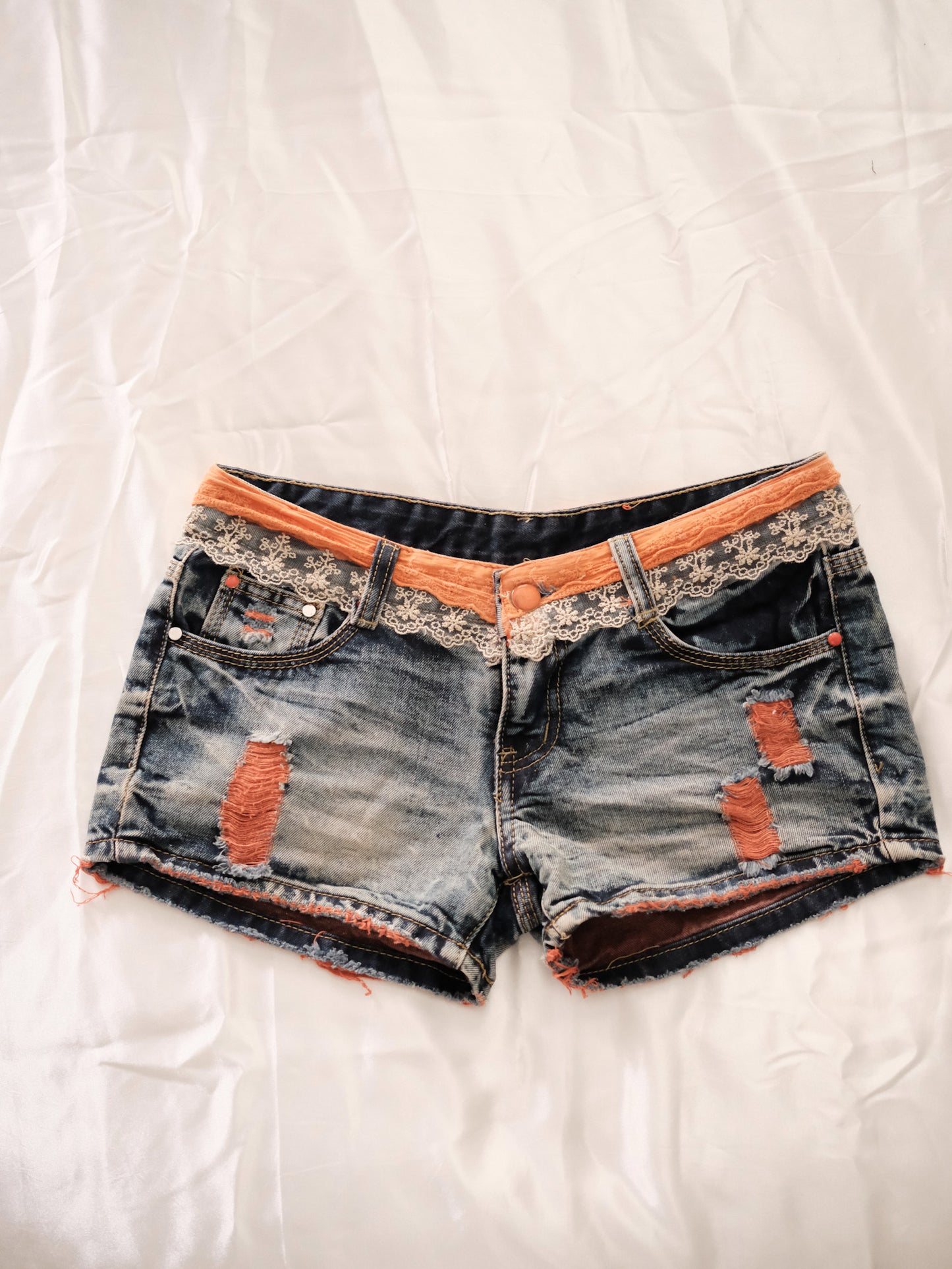 sunset riot bunny shorts