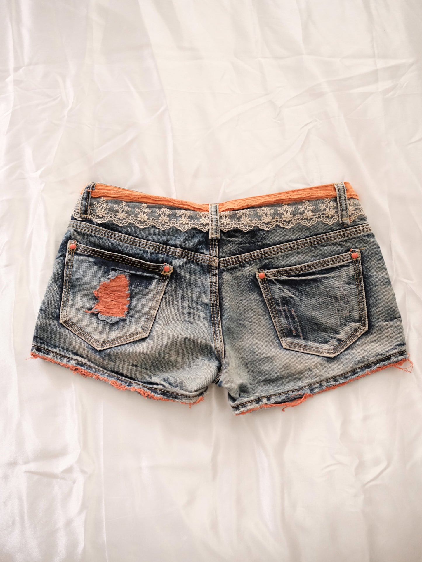 sunset riot bunny shorts