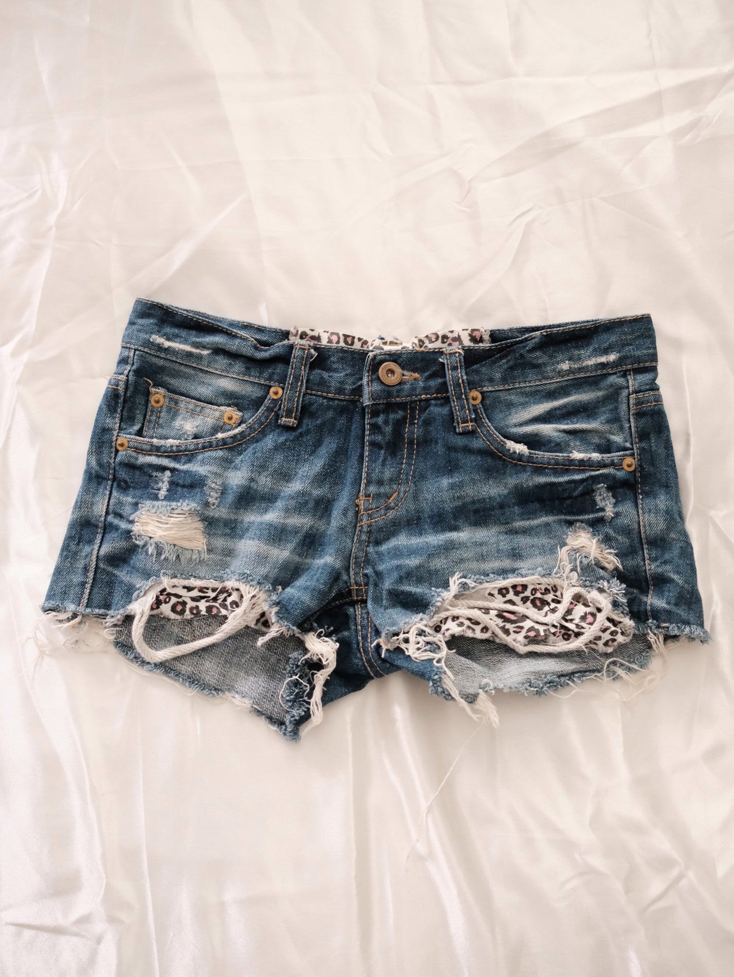 lace trouble bunny shorts