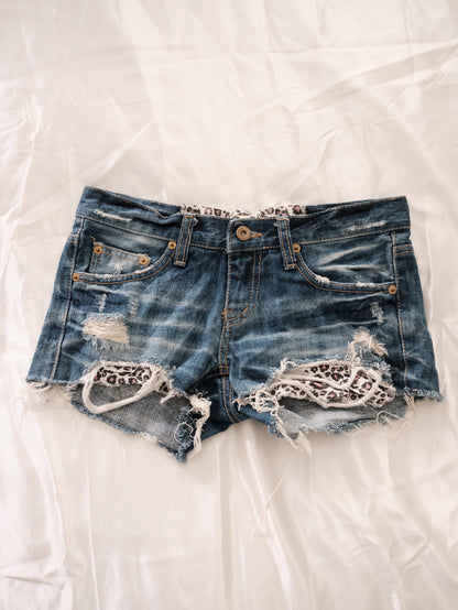 lace trouble bunny shorts