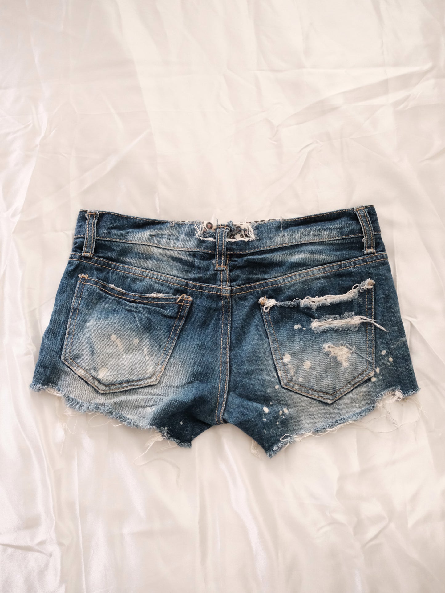 lace trouble bunny shorts
