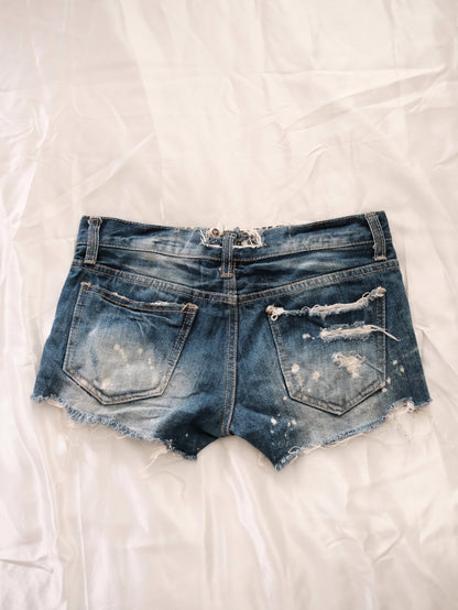 lace trouble bunny shorts