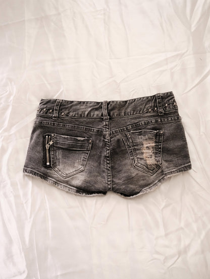 patchwork princess bunny shorts