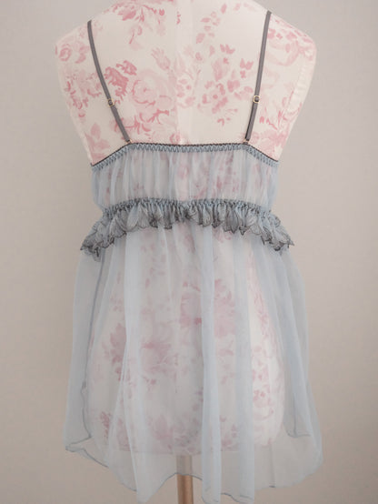 blue hydrangea babydoll