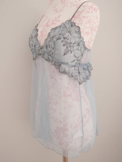 blue hydrangea babydoll