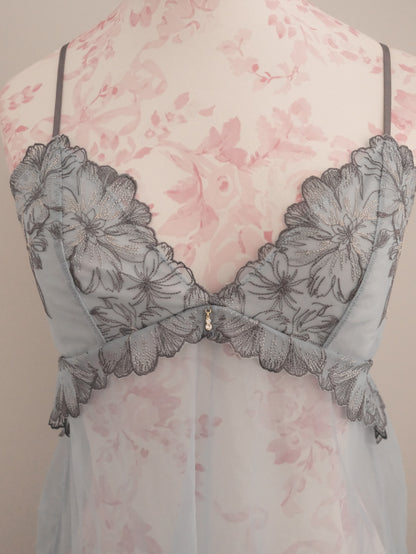blue hydrangea babydoll