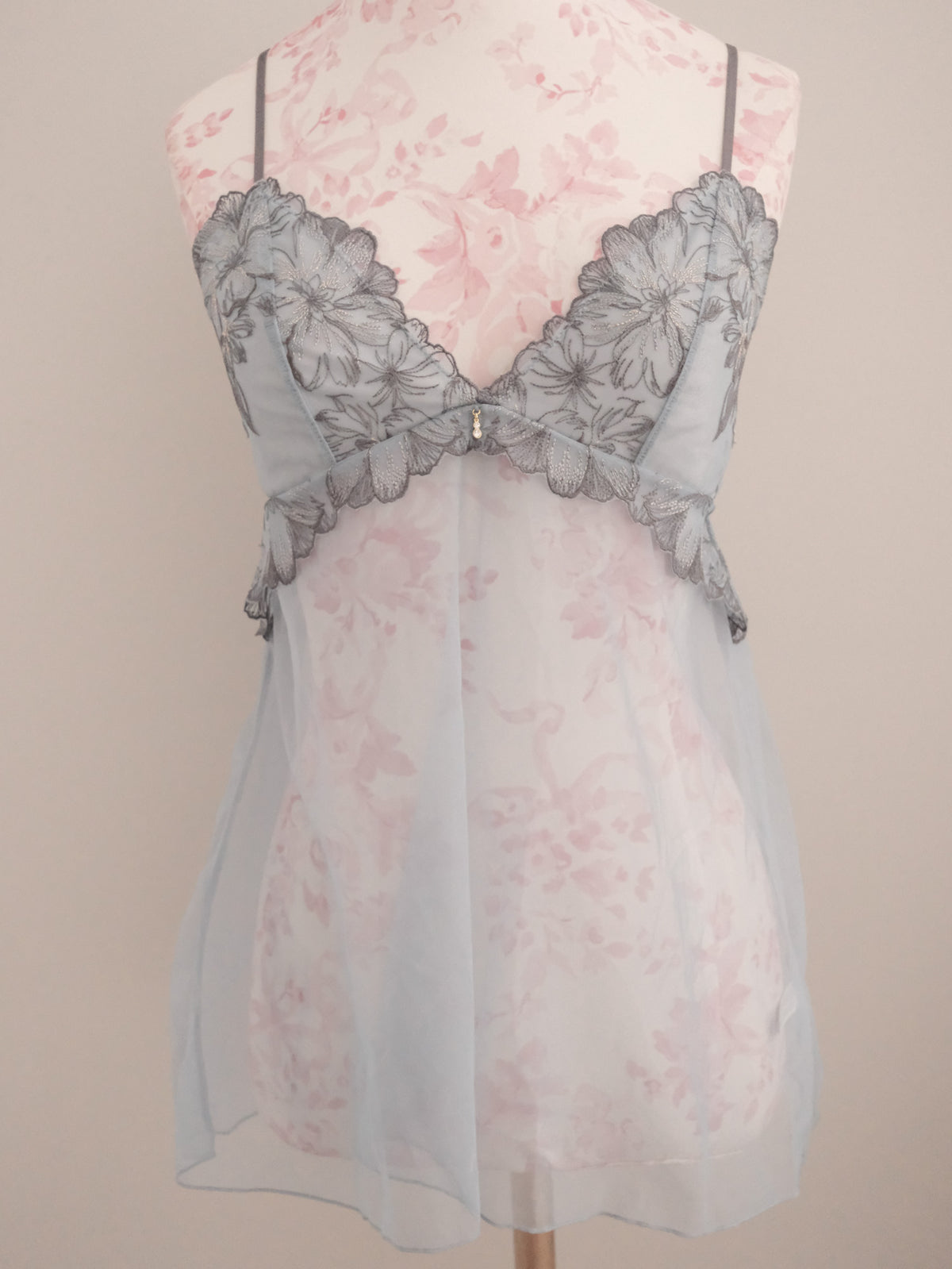 blue hydrangea babydoll