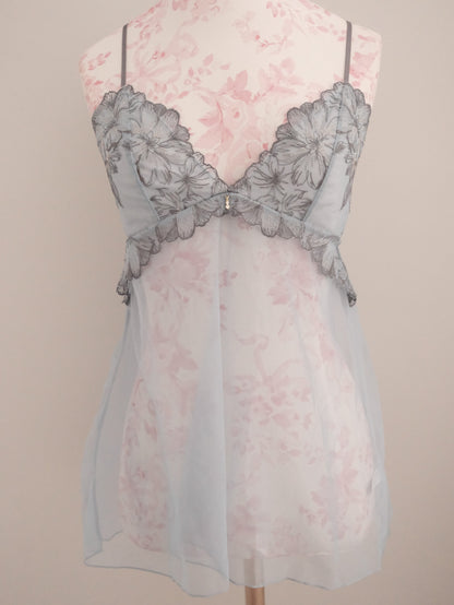 blue hydrangea babydoll