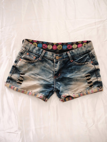 candy button bunny shorts