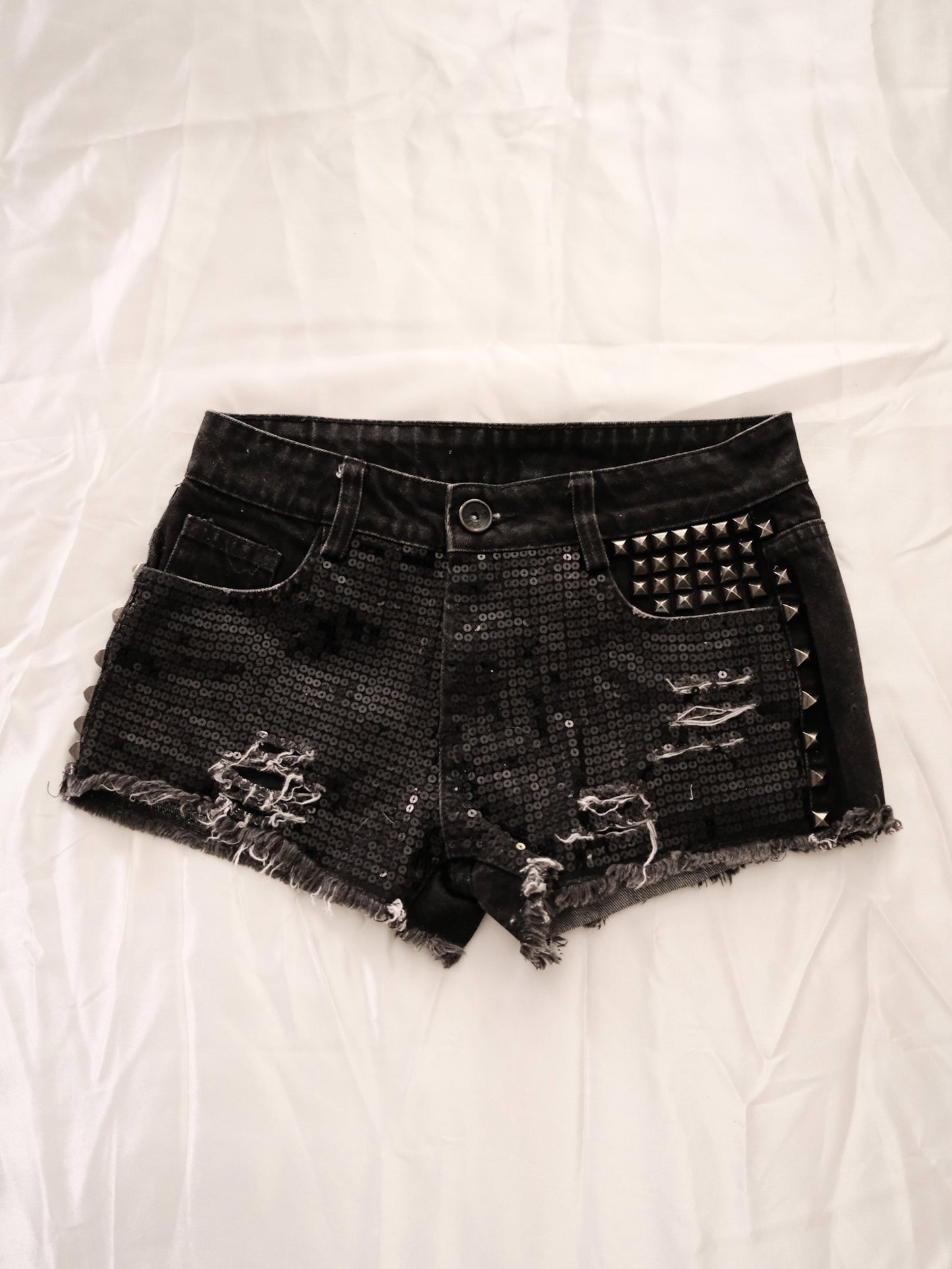 black licorice bunny shorts