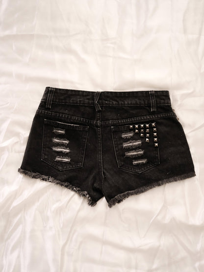 black licorice bunny shorts