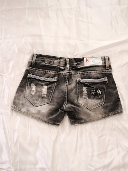 silver stardust bunny shorts