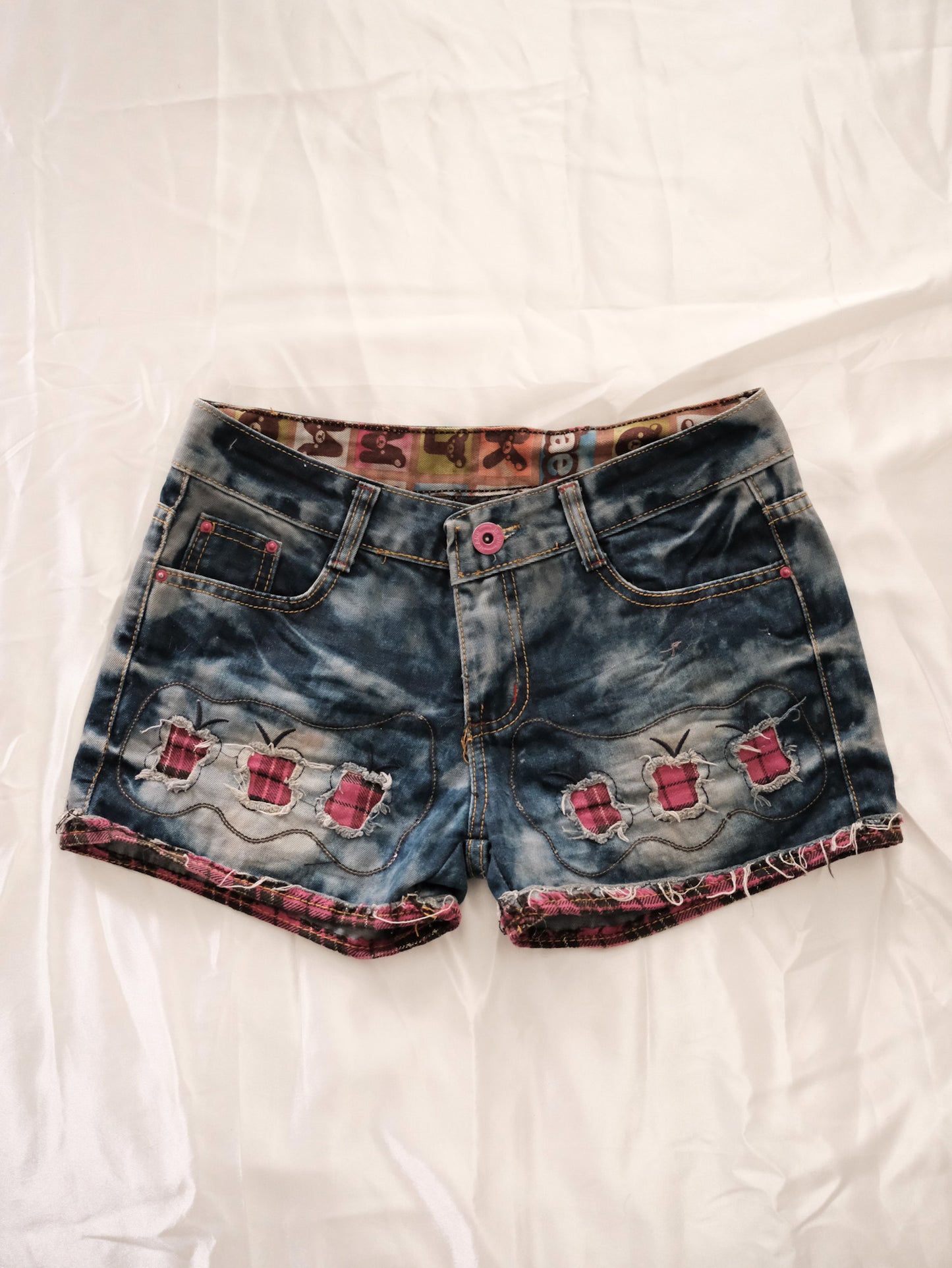 cherry charm bunny shorts