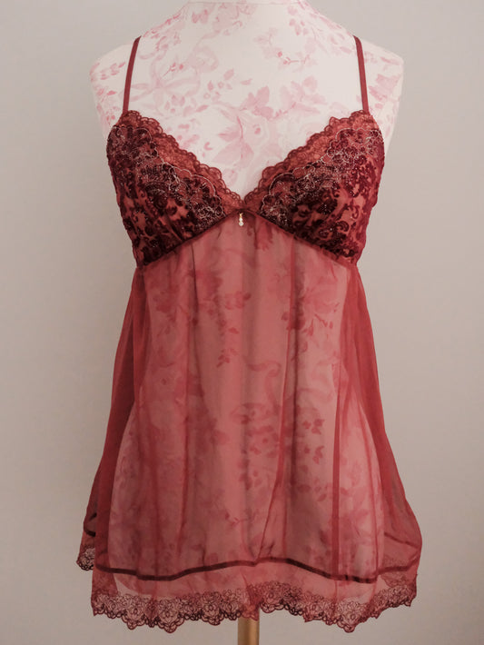 enchanted rose babydoll