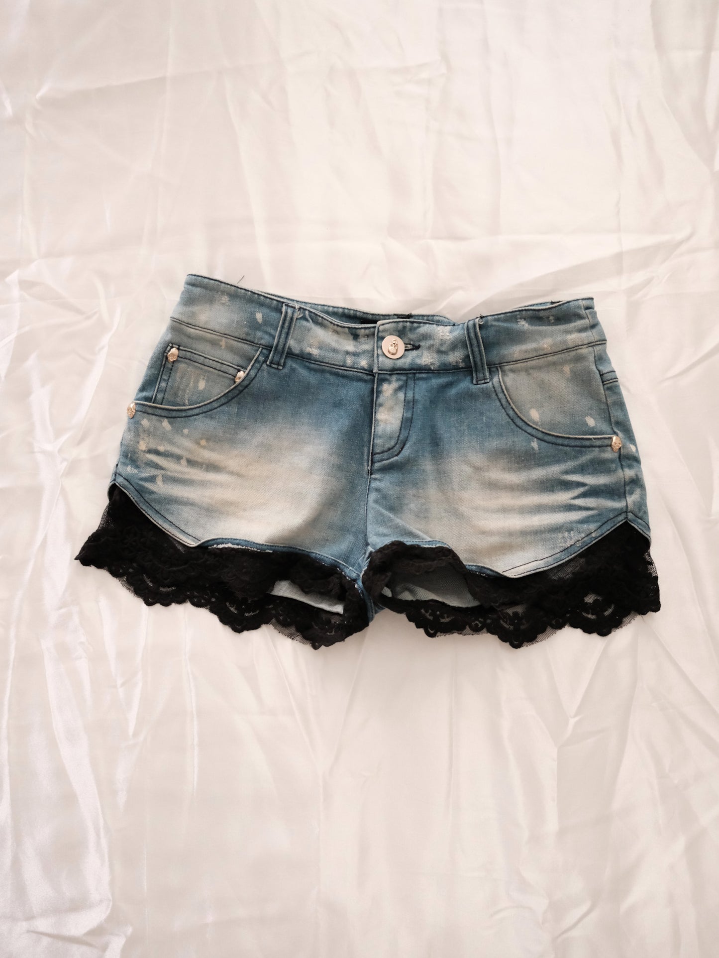lace lemonade bunny shorts