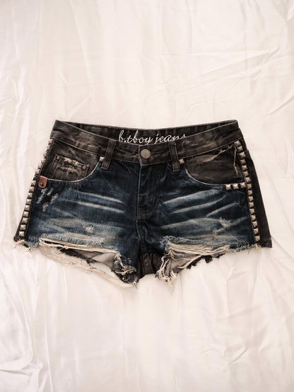 studded sweetheart bunny shorts