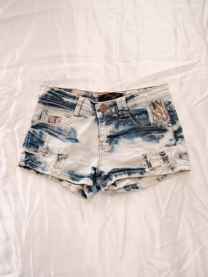 patchwork picnic bunny shorts