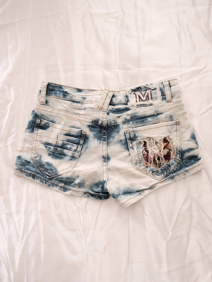 patchwork picnic bunny shorts