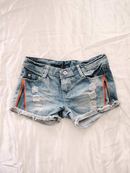 peach ring pop bunny shorts