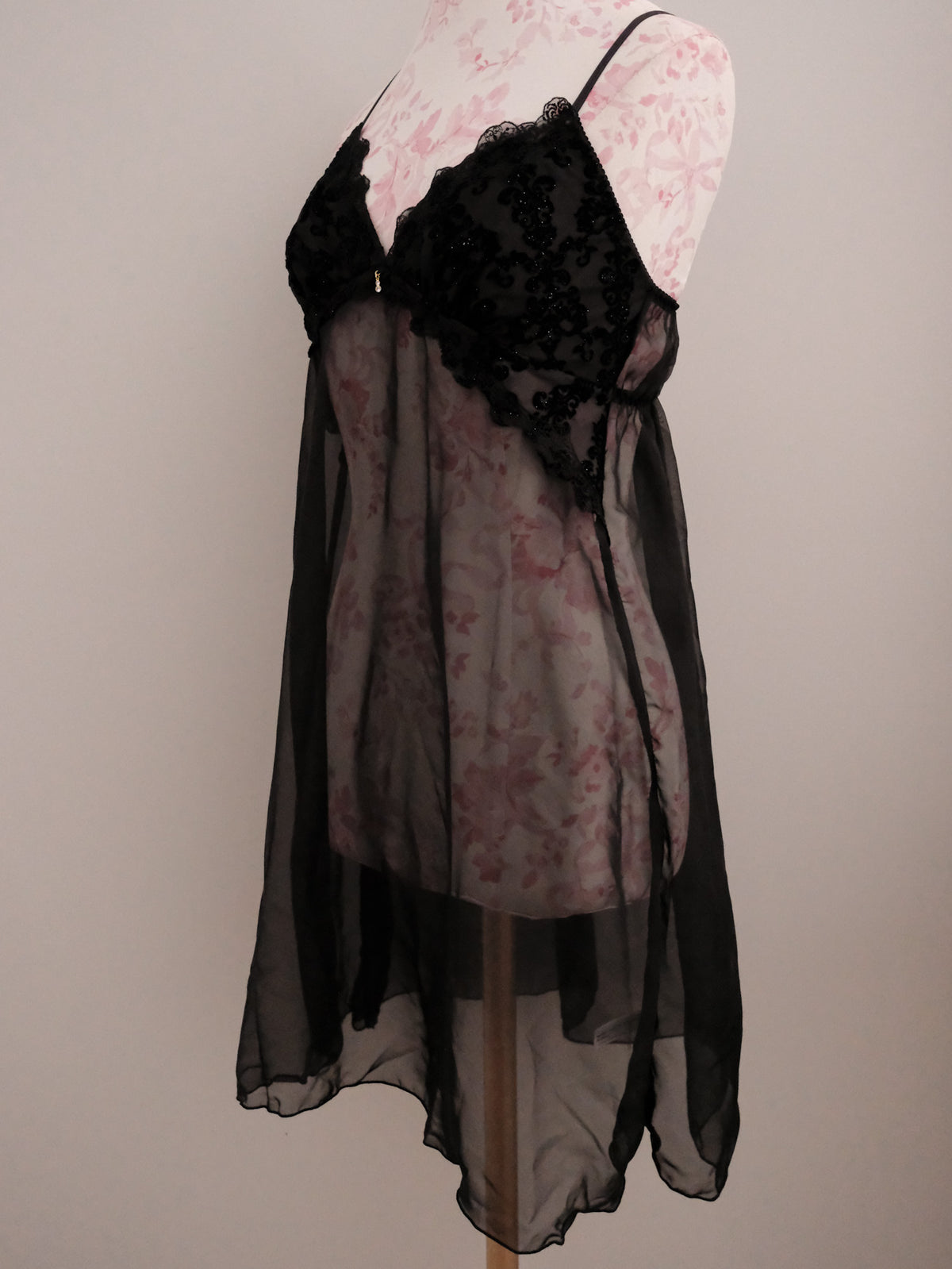 midnight swan babydoll