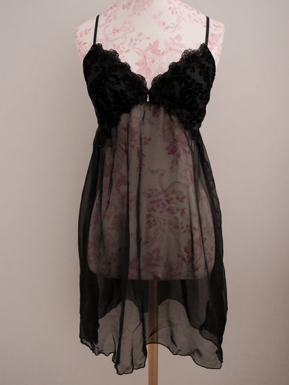 midnight swan babydoll