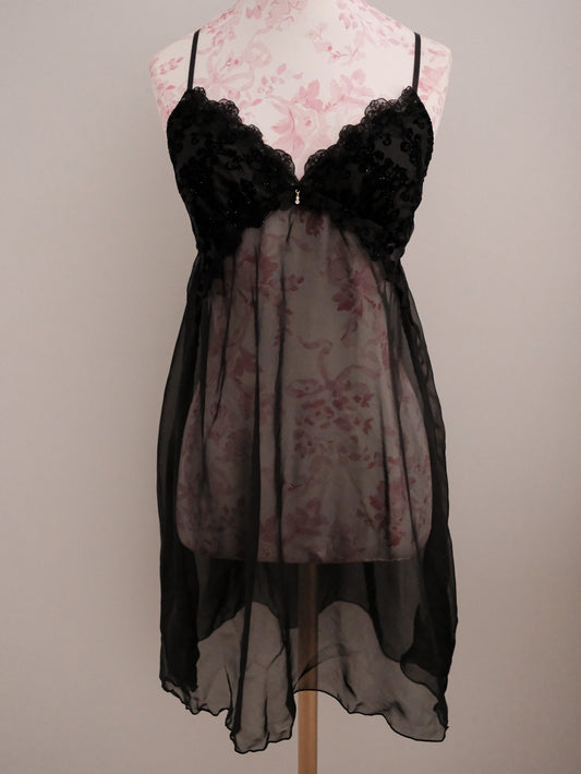 midnight swan babydoll