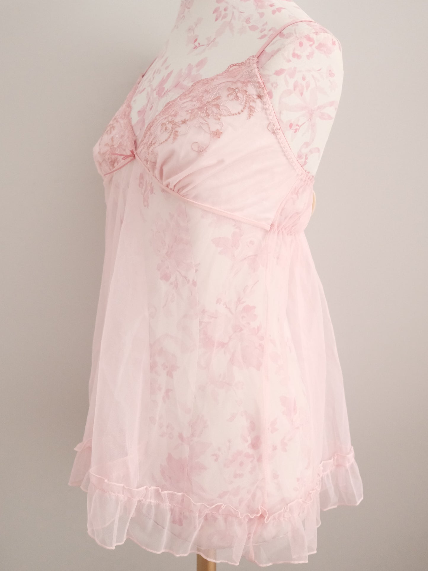 pink ladybug babydoll