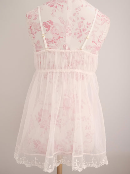 pink nightingale babydoll