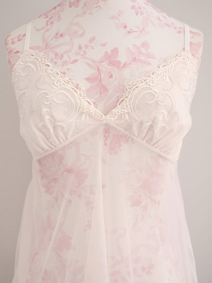 pink nightingale babydoll