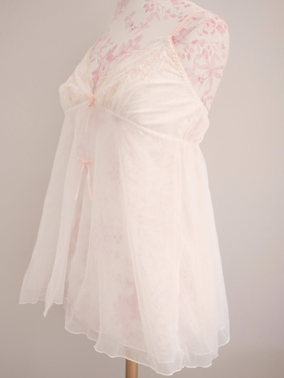 blushing bride babydoll