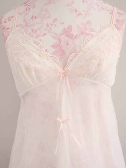 blushing bride babydoll