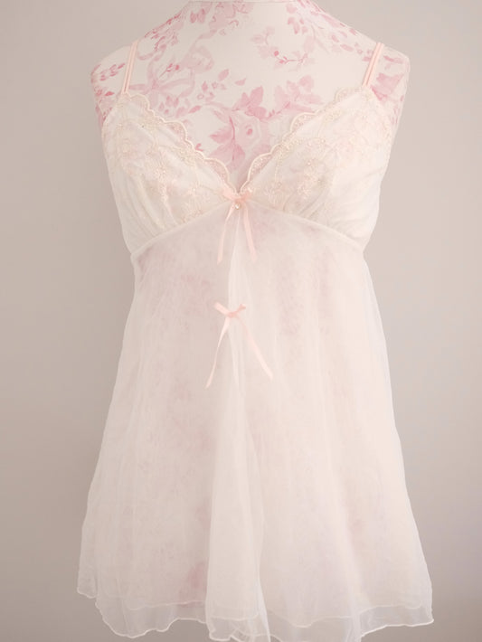 blushing bride babydoll