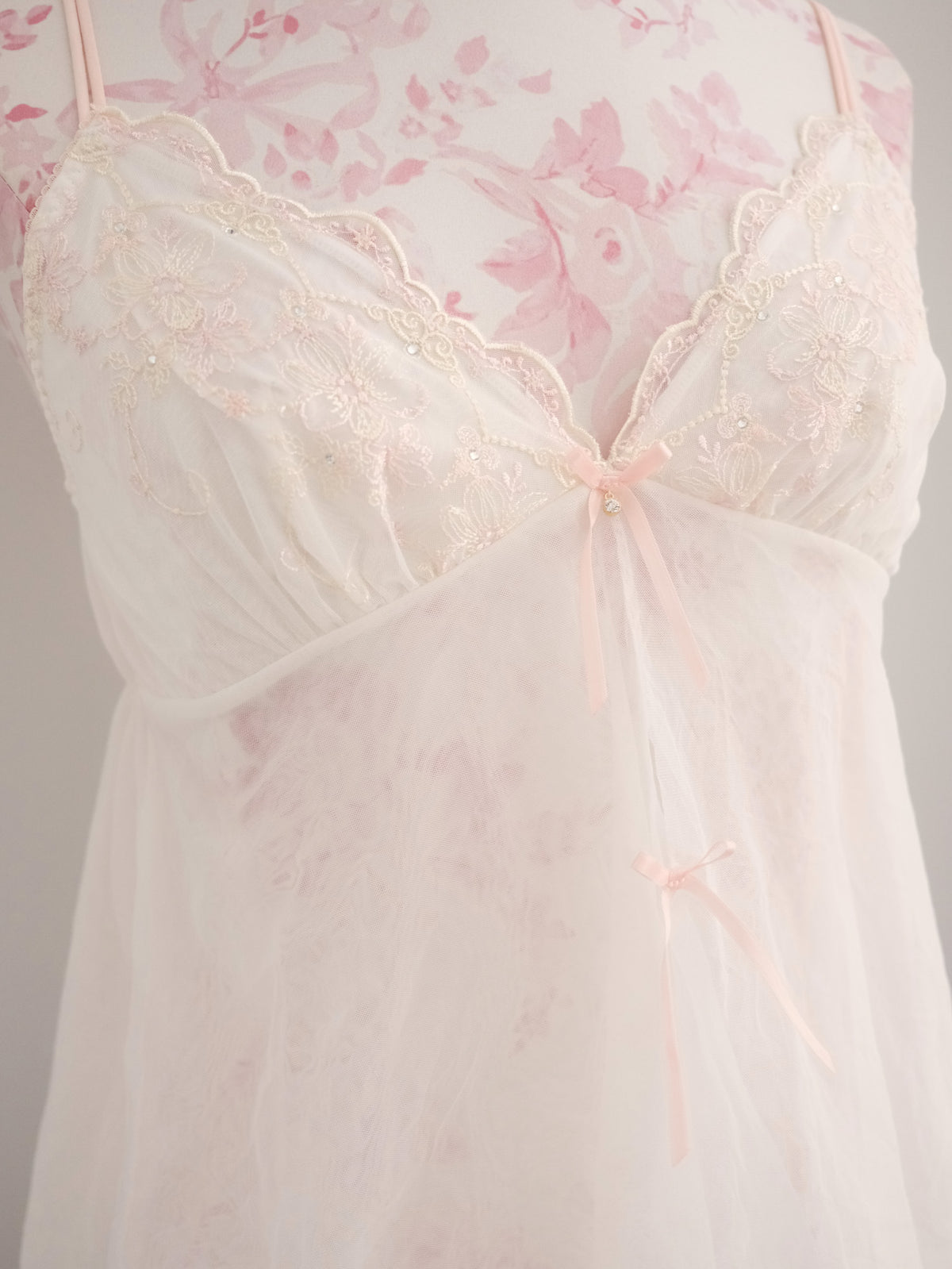 blushing bride babydoll