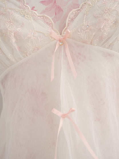 blushing bride babydoll