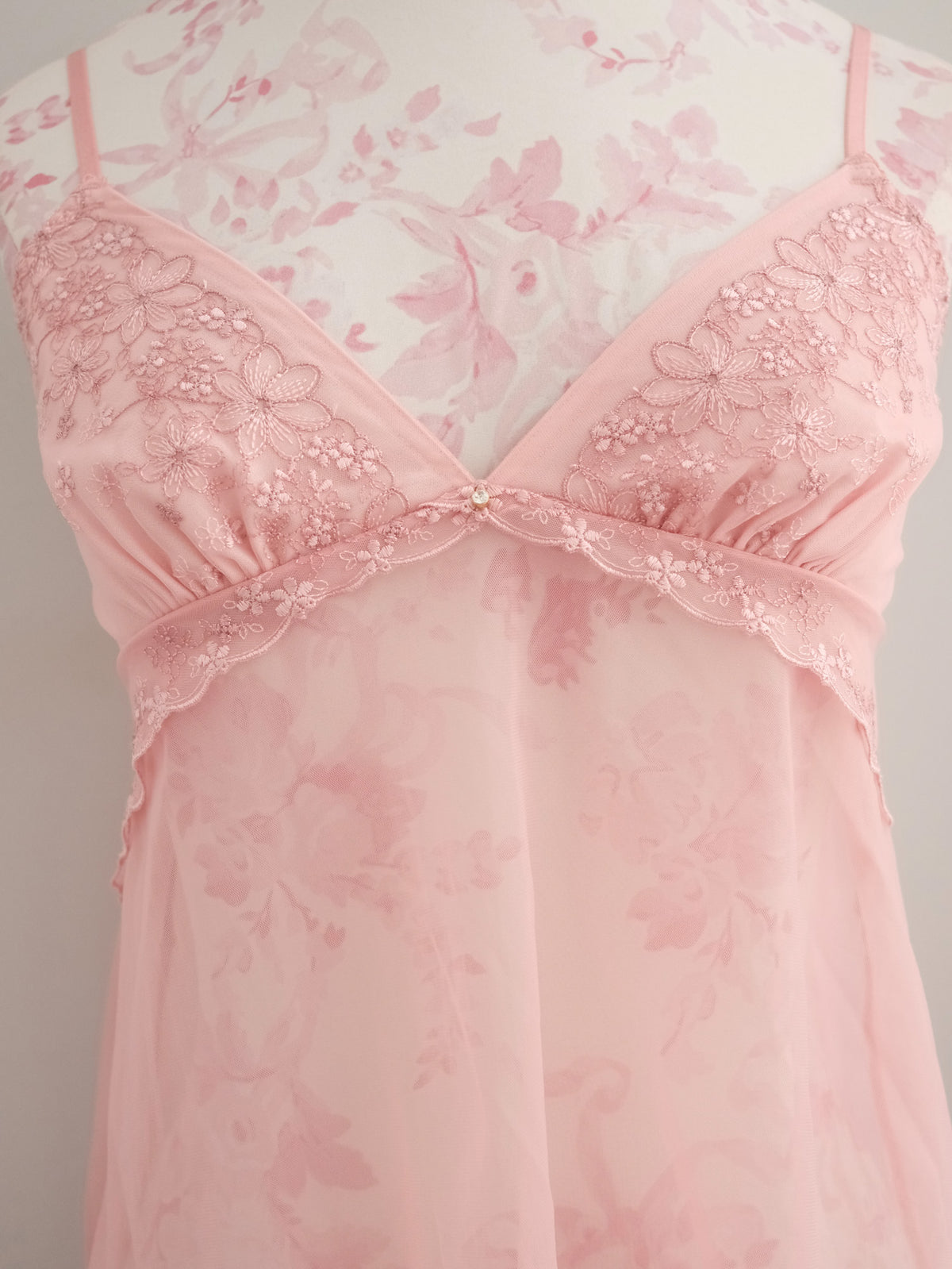 pink meringue babydoll