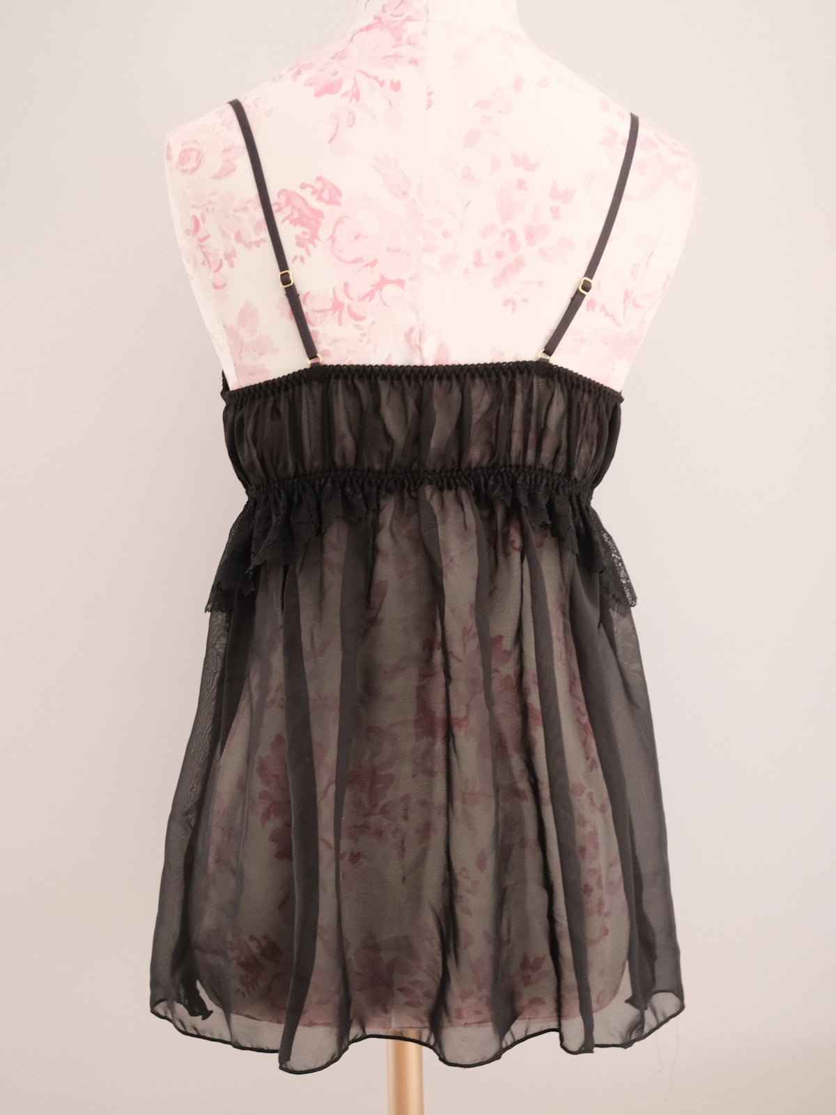 jet feather babydoll