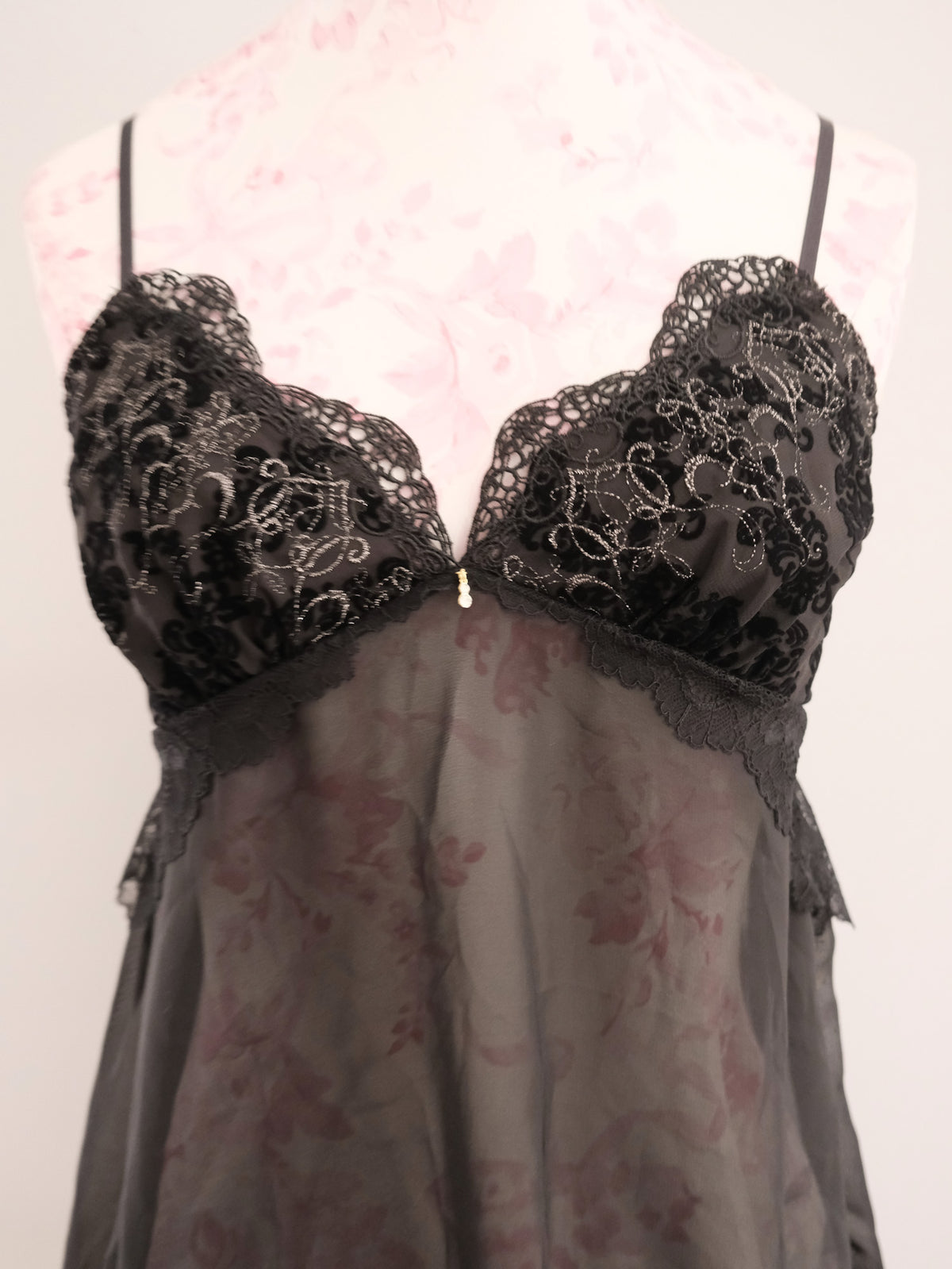jet feather babydoll