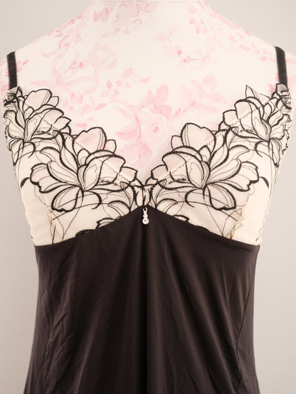 black camellia chemise