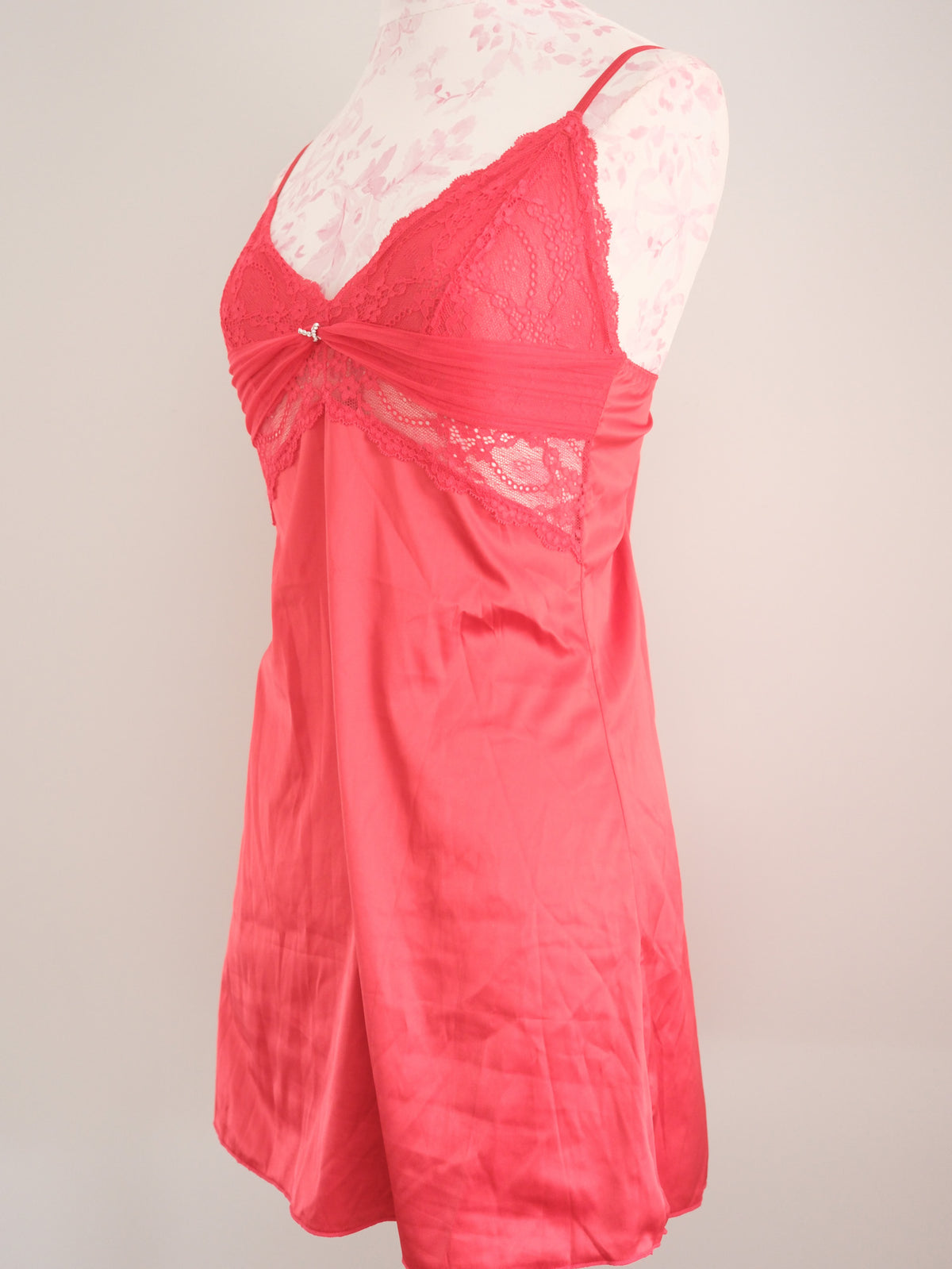opera rose slip dress