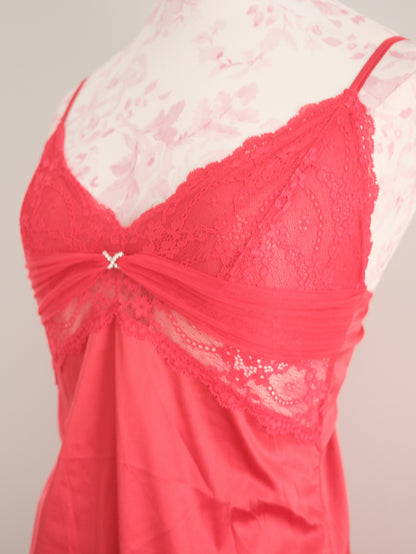opera rose slip dress