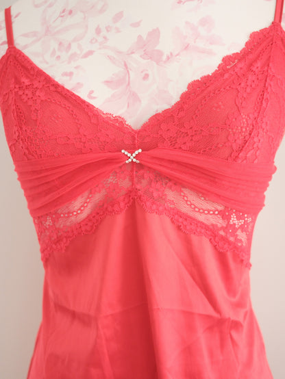opera rose slip dress