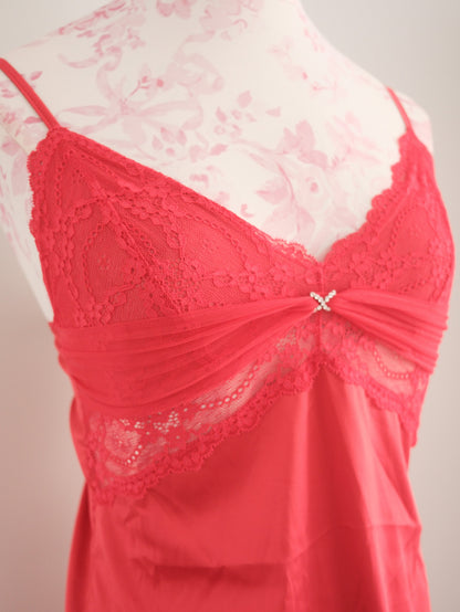 opera rose slip dress