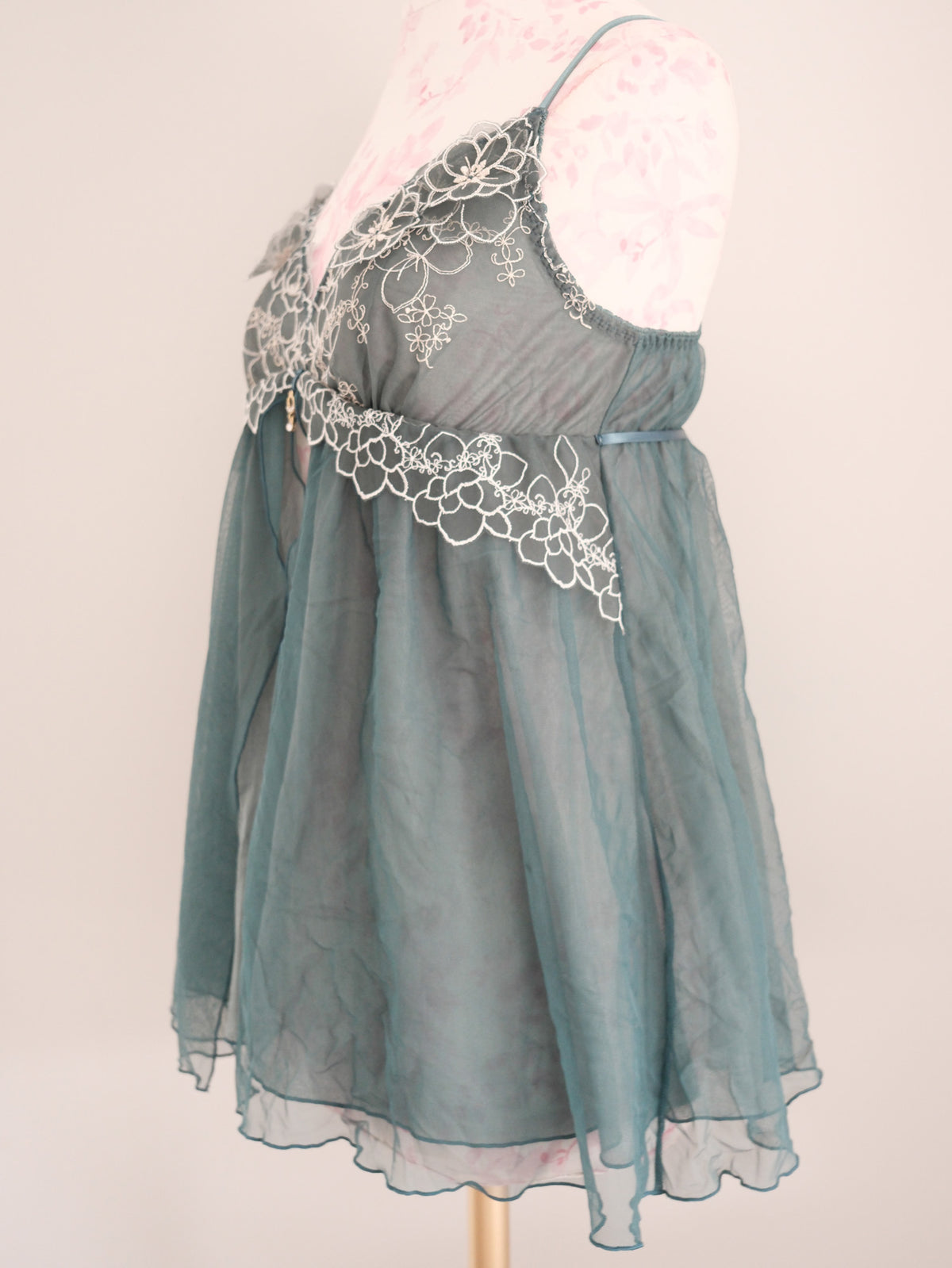 teal mirage babydoll