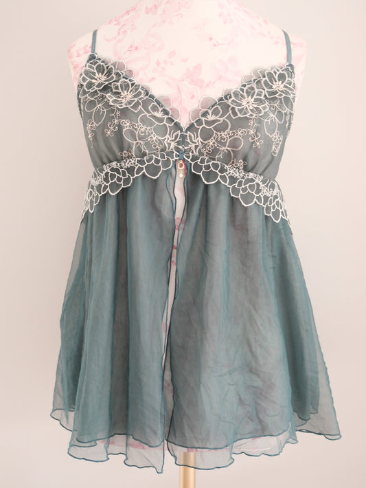 teal mirage babydoll