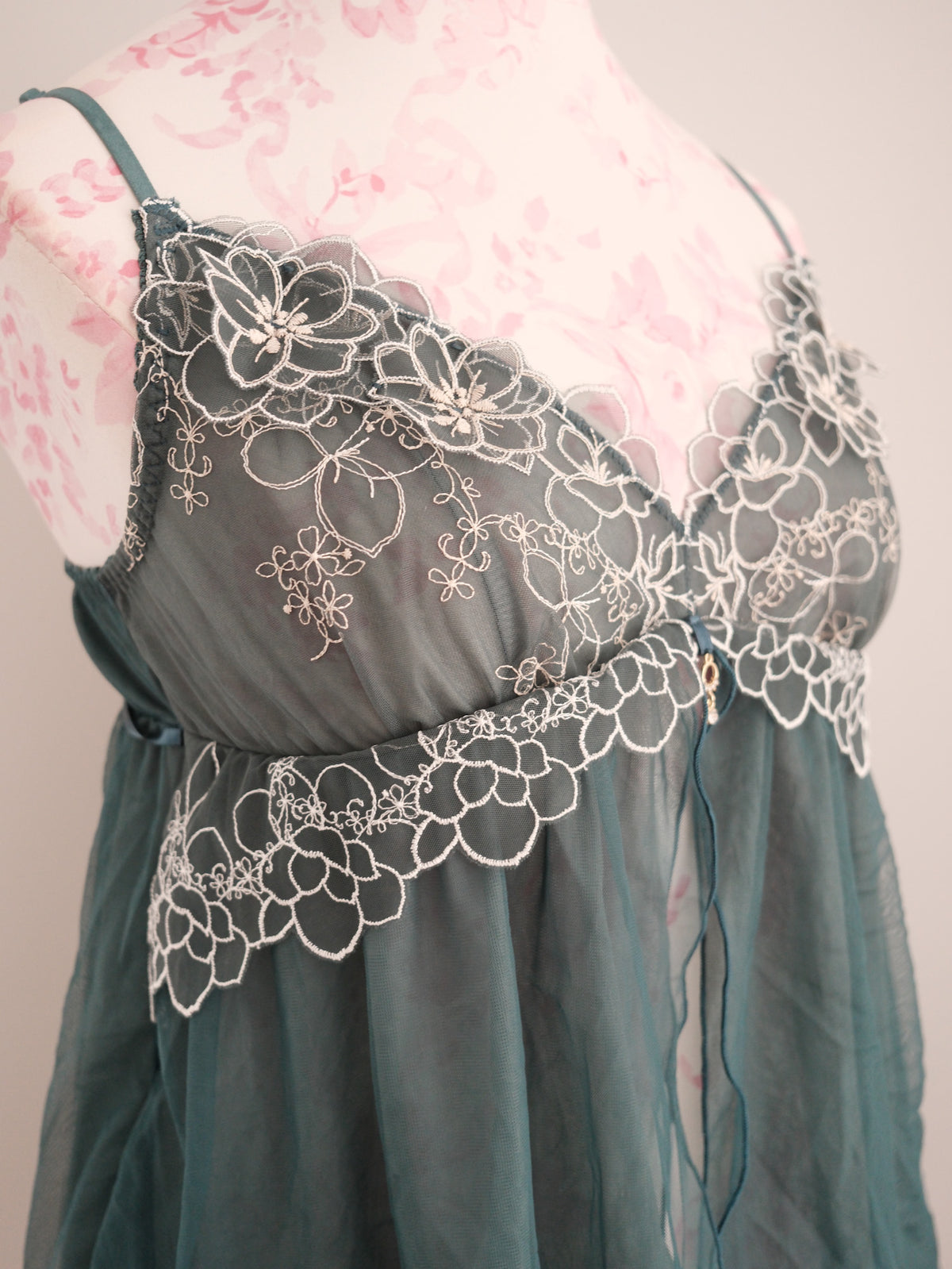 teal mirage babydoll