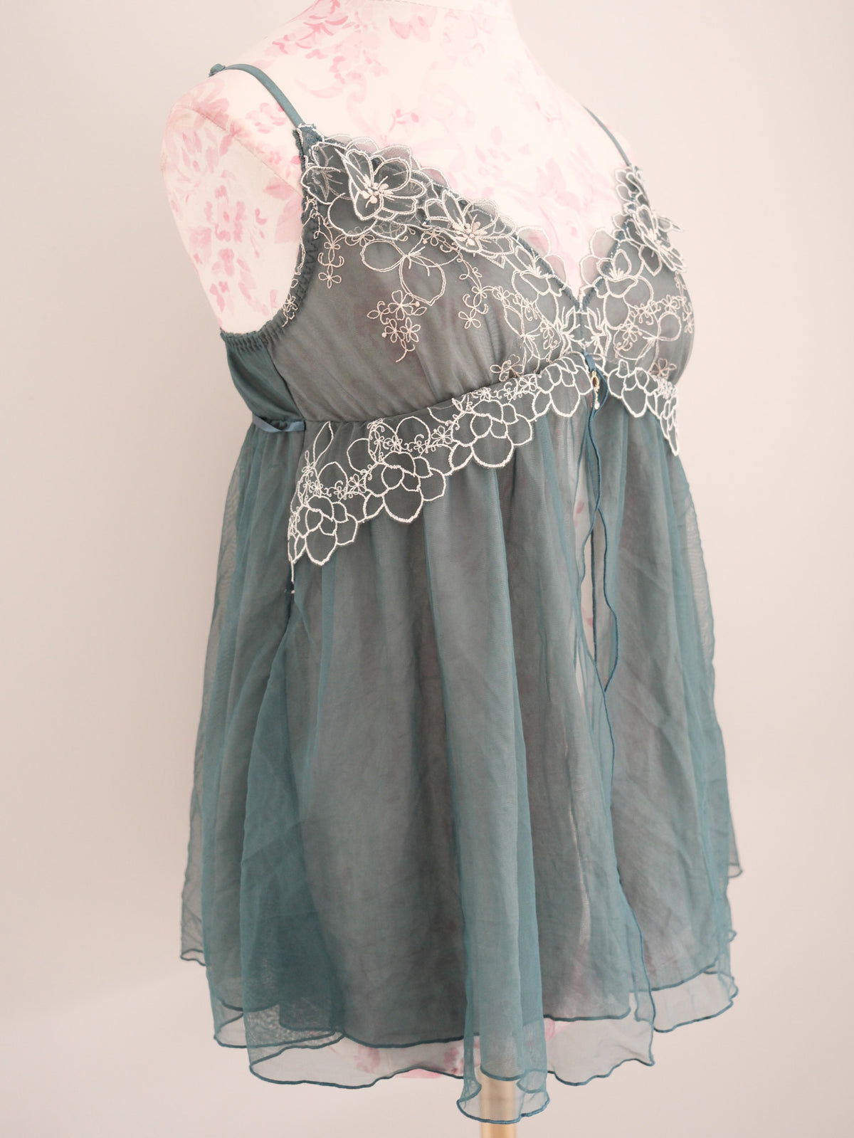 teal mirage babydoll